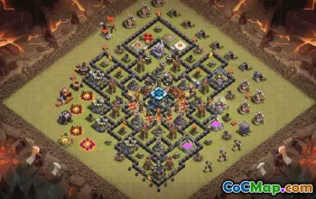 CoC Town Hall 13 Base Layouts & Links | War, Trophy & Town Hall #33335