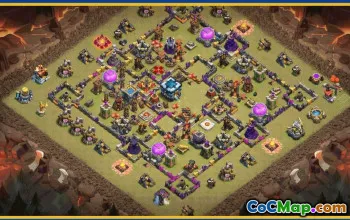 COC Town Hall 13 Base Layouts & Map Links | Home, Trophy, Farming #28746