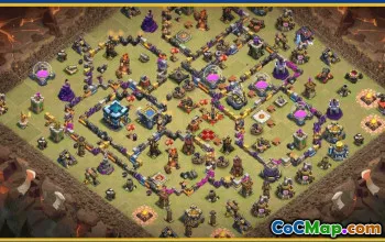 CoC Town Hall 13 Base Layouts & Map Links | Home Village & War Bases #29449