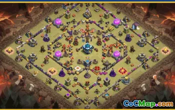 CoC Town Hall 13 Base Layouts & Map Links | Trophy & Farming Bases #28741