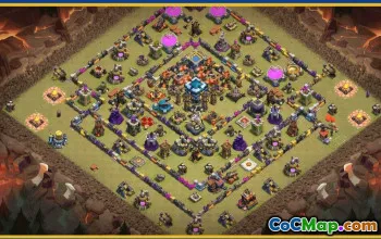 CoC Town Hall 13 Base Layouts & Map Links | Trophy & Home Village #29641