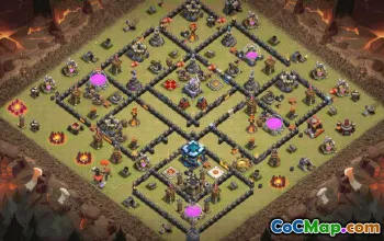 CoC Town Hall 13 Base Layouts & Map Links | Trophy, War & Home Village #33450