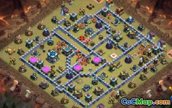 CoC Town Hall 13 Base Layouts & Maps | Copy Now! #16635
