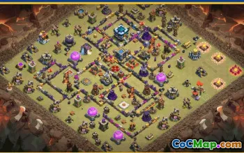 CoC Town Hall 13 Base Layouts & Maps | Home Village & War Base #28748