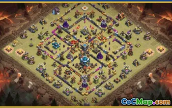 CoC Town Hall 13 Base Layouts & Maps | Home, War & Trophy Bases #29548