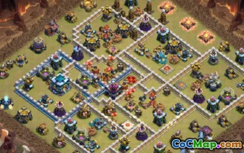 CoC Town Hall 13 Base Layouts: Maps & Strategies #14841