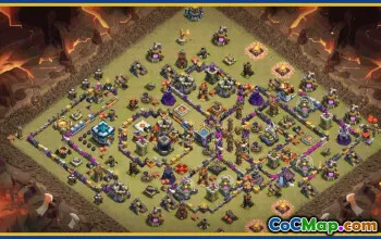 CoC Town Hall 13 Base Layouts & Maps | War, Home Village, Copy #28836