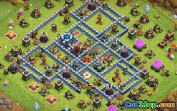 CoC Town Hall 13 Base Layouts: Trophy, War & Home Maps #15006