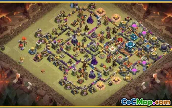 CoC Town Hall 13 Base Layouts & War Maps | Free Links #29594