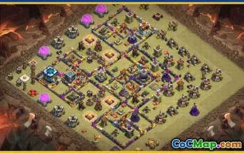 CoC Town Hall 13 Base Layouts & War Maps | Home Village & More #28960