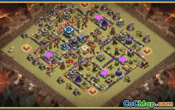 CoC Town Hall 13 Base Layouts & War Maps | Home Village & More #29636