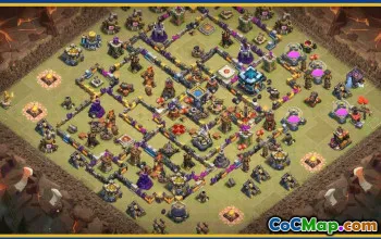 CoC Town Hall 13 Base Layouts & War Maps | Home & Village Tips #29446
