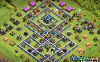 Coc Town Hall 13 Base Layouts: War, Trofee & Home Maps #13253
