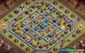 CoC Town Hall 13 Base Layouts: War, Trophy & Home Maps #13958
