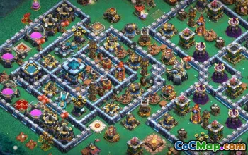 CoC Town Hall 13 Layouts Base: War, Trophy & Home Maps #15158