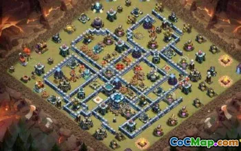 CoC Town Hall 13 Base Layouts: War, Trophy & Home Maps #15696