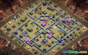 CoC Town Hall 13 Base Layouts: War, Trophy & Home Maps #17206