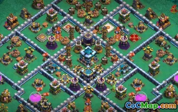 CoC Town Hall 13 Base Layouts: War, Trophy & Home Village #14780