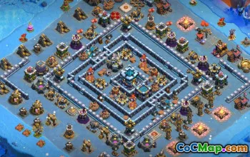 CoC Town Hall 13 Base Layouts: War, Trophy & Home Village #15432