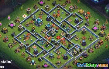 CoC Town Hall 13 Base Layouts: War, Trophy & Home Village #15838
