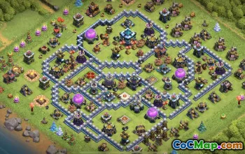 Layouts de base da prefeitura de COC - WAR, TROFIDADE E VILATE HOME #16050