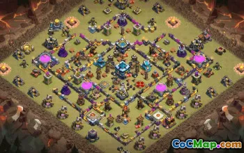 CoC Town Hall 13 Base Layouts | War, Trophy & More #30622