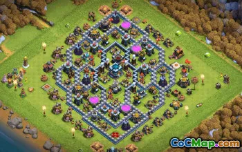 CoC Town Hall 13 Layouts | Home, War, Trophy & Farming Bases #32128