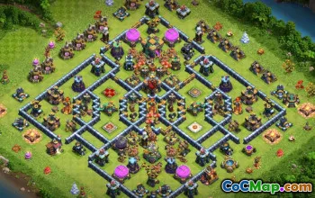 CoC Town Hall 14 Base Layouts: Farming & Home Maps #17575