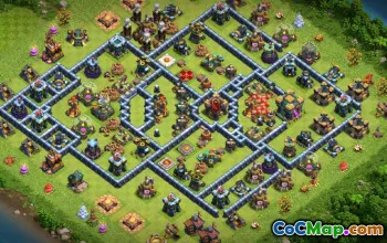 CoC Town Hall 14 Base Layouts & Farming Maps - Copy Now! #17512