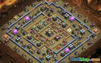 COC Town Hall 14: ბაზის განლაგებები და მეურნეობის რუქების სახელმძღვანელო #13166