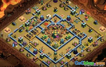 CoC Town Hall 14 Base Layouts: Farming & Trophy Maps #13259