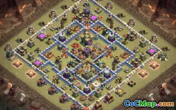 COC Town Hall 14 Baslayouter: Jordbruk, Trophy & Maps #13305