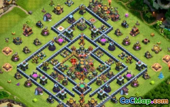COC Town Hall 14 Baslayouter: Jordbruk, Trophy & Maps #14831