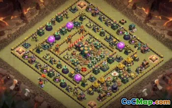 CoC Town Hall 14 Base Layouts: Farming & Trophy Maps #17105