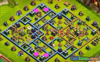 Coc Town Hall 14 Grundlayouts: Landwirtschaft, Trophäe und mehr #12891