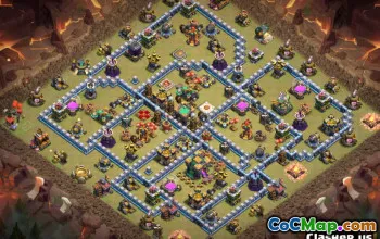 COC Town Hall 14 Baslayouter: Jordbruk, Trophy & War Maps #12925