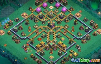 COC Town Hall 14 Baslayouter: Jordbruk, Trophy & War Maps #14803