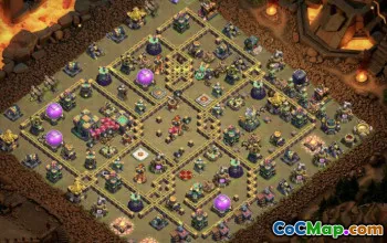 CoC Town Hall 14 Base Layouts: Farming, Trophy & War Maps #16487
