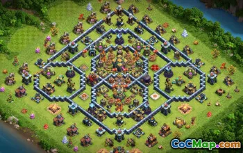 CoC Town Hall 14 Base Layouts: Farming, Trophy & War Maps #17563