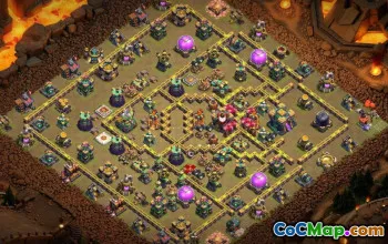 CoC Town Hall 14 Base Layouts: Farming & War Maps #16737