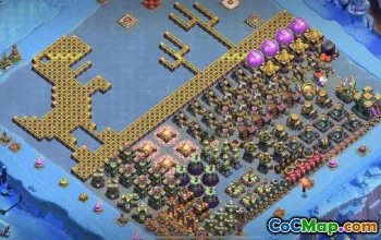 Coc Town Hall 14 기본 레이아웃 : Funny & Progress Maps #15843