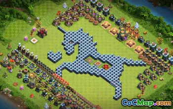 CoC Town Hall 14 Base Layouts: Funny & Progress Maps #17513