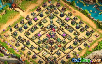 CoC Town Hall 14 Base Layouts: Home, Trophy & Farming Maps #16999