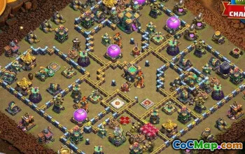 CoC Town Hall 14 Base Layouts: Home, Trophy & War Maps #14903
