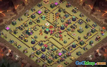 CoC Town Hall 14 Base Layouts: Home, Trophy & War Maps #17271