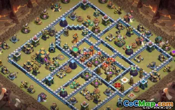 COC Town Hall 14 Base Düzenleri: Ev, Savaş ve Çiftçilik Haritaları #13484