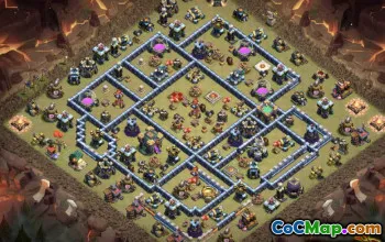 Coc Town Hall 14 Base Layouts: Home, War & Map Links #13622
