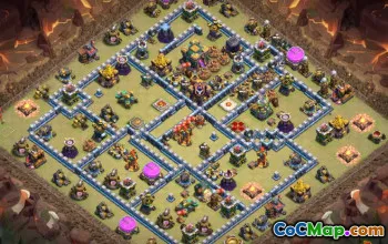Coc Town Hall 14 Base Layouts: Home & War Maps #13212