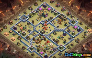 Coc Town Hall 14 Base Layouts: Home & War Maps #13405