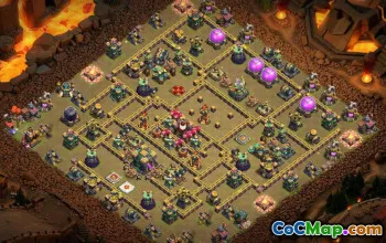 CoC Town Hall 14 Base Layouts: Home, War & Maps #16725